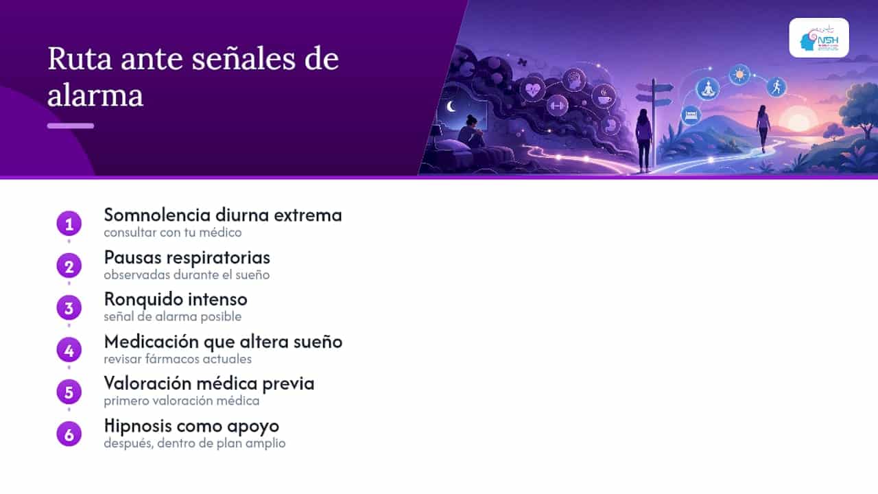 Señales de alerta que necesitan valoración médica